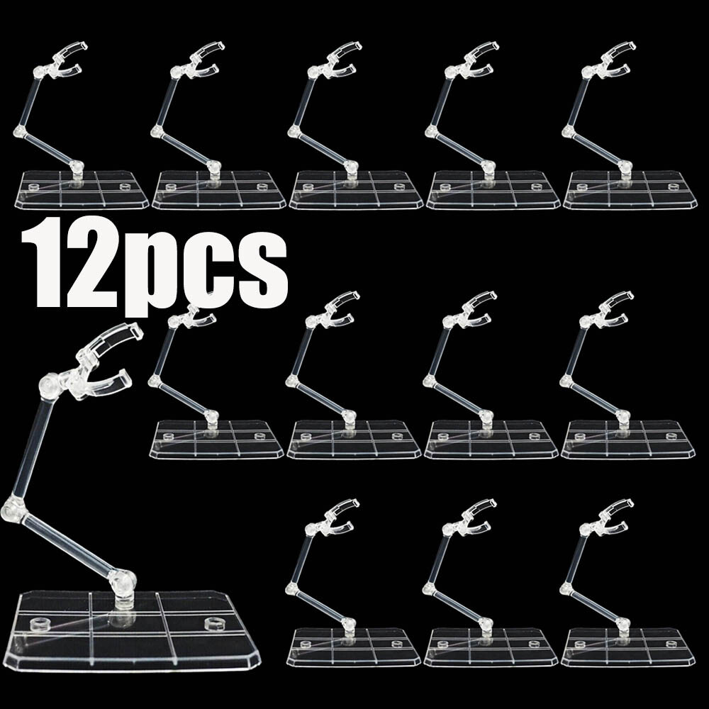 Action Figure Stand - 12-delige set HG144 verstelbare displaystandaard voor