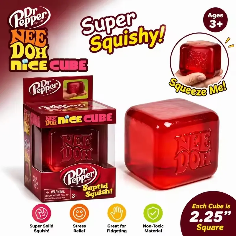 Dr Pepper X NeeDoh Nice Cube S - Fidget Cube Original recensie en prijs