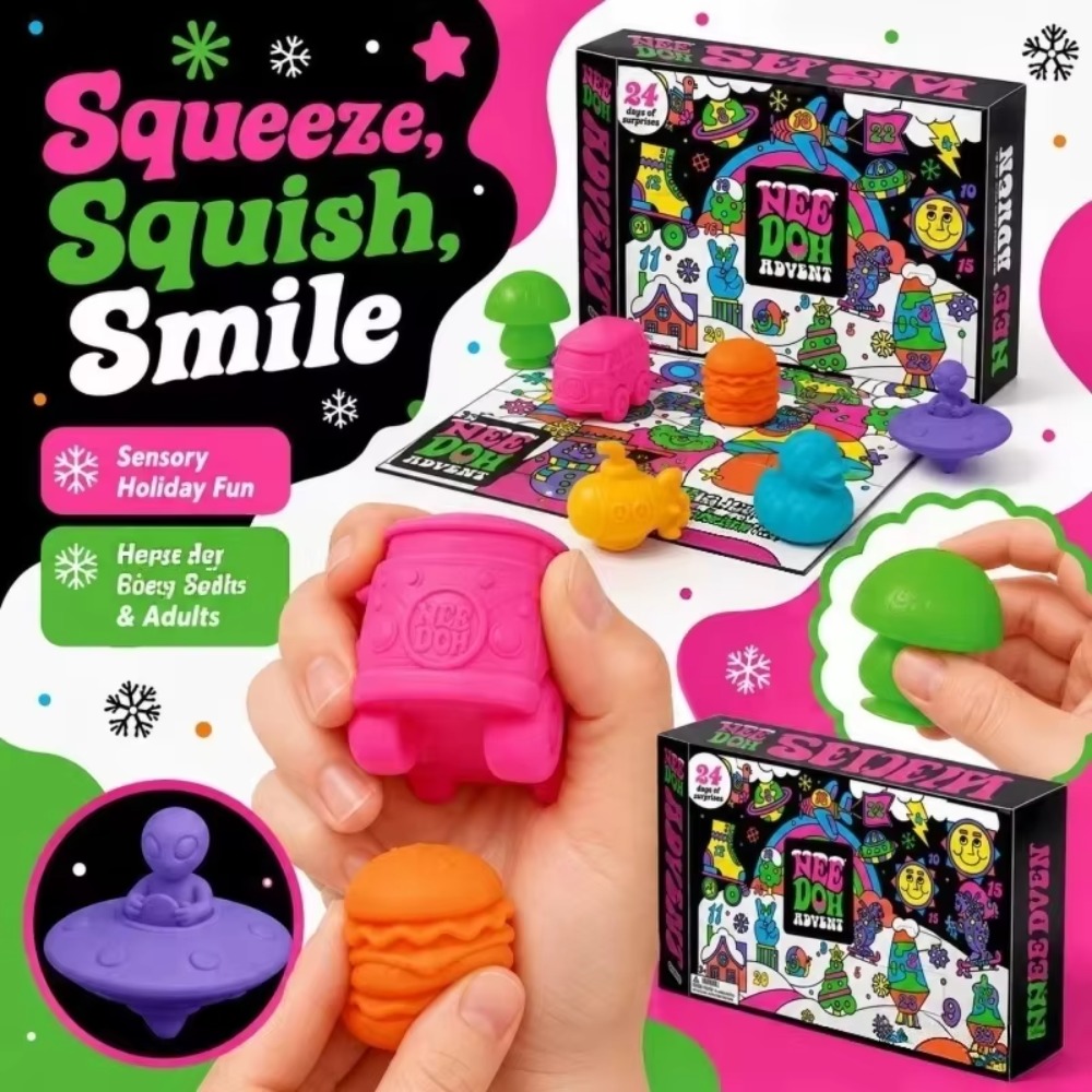Kerstkalender met afteltimer,  - Fidget Cube Original recensie en prijs