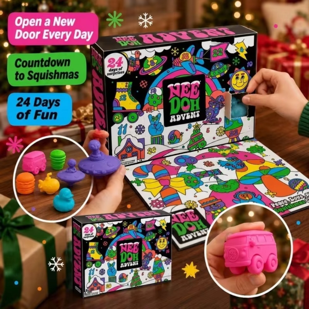 Kerstkalender met afteltimer,  - Fidget Cube Original recensie en prijs